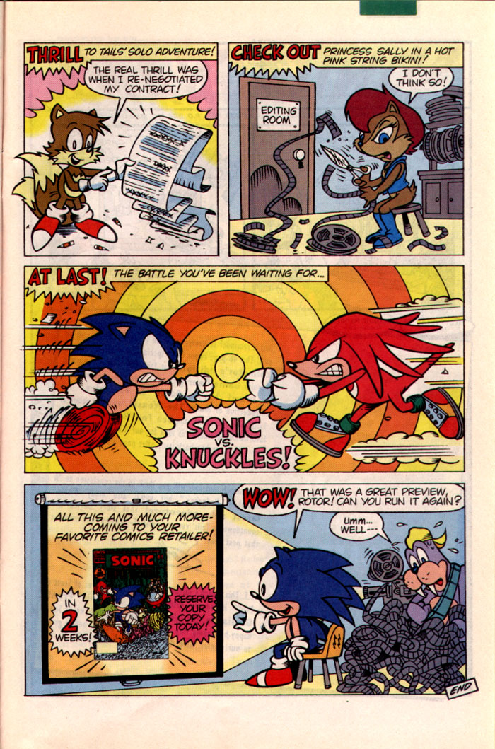 Sonic - Archie Adventure Series October 1995 Page 25